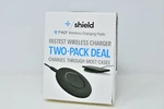 Tylt Shield 10W Slim Fastest Two Pack Wireless Charging Pads For Iphone Galaxy. Fixed Price $8.75.