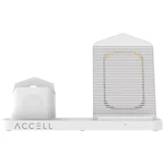 Accell D233B 3-IN-1 (phone+airpods+apple Watch) Fast Wireless Charger (white). Fixed Price $15.00.