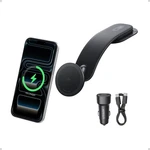Wireless Car Charger 15W QI2 360 Adjustable Magnetic Iphone Anker Nano Mount. Fixed Price $89.99.