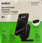 Belkin - WIB007TTBK Magnetic Foldable Wireless Charging Stand 15W. Fixed Price $89.95.