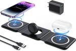 Impuvers Magnetic Foldable Wireless Charging Station VAS-001 Black. Fixed Price $29.81.