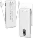 Charmast W1115 White Portable Power Bank 10000MAH. Fixed Price $17.55.