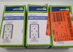 3X Leviton Decora+ T5637-W 30W Usb-c Duplex Outlet White (open Box, Unused). Fixed Price $44.95.