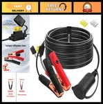 12FT 14AWG 20A Car Cigarette Lighter Socket Battery Alligator Clips Cable,. Fixed Price $27.99.