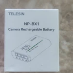 Telesin NP-BX1 Rechargeable Li-ion Battery 1000MAH For Sony Cyber-shot. Fixed Price $8.99.