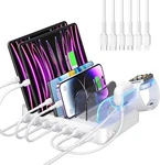 Soopii Premium 6-PORT Usb Charging Station Organizer For Multiple Devices New. Fixed Price $19.99.