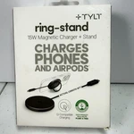 Tylt Ring-stand 15W Magnetic Charger For Iphone & Airpods Nib. Fixed Price $12.55.