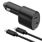 Samsung Super Fast Dual Car Charger (45W+15W) With Charging Cable .... Fixed Price $30.68.