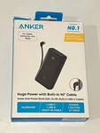 Anker Zolo 20K 22.5W W/ Built-in Usb-c Portable Charger Battery Power Bank. Fixed Price $24.95.