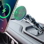 For Jeep 2024+ Wrangler Jlu Jt 4XE Phone Charger Mount - Wireless Charging. Fixed Price $70.79.