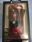 Mophie Juice Pack Air Protective Battery Case For Iphone And 5S Black. Fixed Price $28.00.
