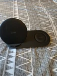 Samsung Wireless Charger Duo Fast Black (EP-N6100TBEGUS). Fixed Price $32.00.