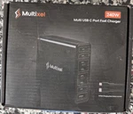 Upgraded 240W 8 Ports Gan Charger, Usb Charging Hub, Multi Stat.... Fixed Price $45.00.