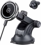 Wixgear Wireless Magnetic Air Vent And Dashboard Car Charger, For Iphone 12 Only. Fixed Price $39.99.
