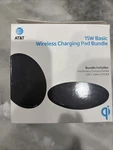 2 Pack At&t Charging Pads 15W Wireless Fast Charge Usb-c Cables Qi Certified. Fixed Price $15.00.