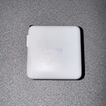 Anker 30W 2-PORT Compact Type Usb Wall Charger White. Fixed Price $10.99.