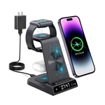 Wireless Charging Station, Yijyi 3 1 Watch Charger Stand Wit... Fast Usa Ship. Fixed Price $44.74.