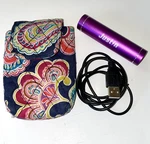 Justin 2200MAH Power Stick Cell Phone Portable Charger W/vera Bradley Cary Case. Fixed Price $13.99.