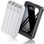 Portable Charger 10000MAH Pack Pd 20W 4 Built In Cables Vtiaek 2026. Fixed Price $46.99.