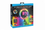 Bower 10" Rgb Led Ring Light Kit, Tripod, Phone Holder, Adjustable, Usb Powered. Fixed Price $9.98.