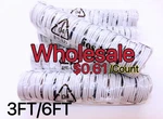 Wholesale Bulk Usb Cable 3FT 6FT For Iphone 12 11 Xr 8 7 Plus Charger Cord Lot. Fixed Price $28.99.