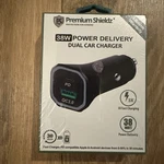 Premium Shieldz 38W Power Delivery Dual Car Charger New. Fixed Price $14.00.
