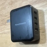 Ravpower 40W 4-PORT Usb Wall Charger Black Matte Universal 5V RP-PC026. Fixed Price $13.99.