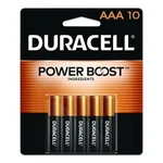Duracell Power Boost Coppertop Alkaline Aaa Batteries, 10/PACK. Fixed Price $22.06.