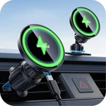 Lamicall 15W For Magsafe Car Mount Charger - 20X Strong Magnets Wireless P. Fixed Price $30.99.