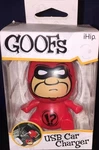 Ihip Goofs Usb Car Charger Red "hero" Nib. Fixed Price $20.95.