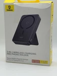 Baseus 2 In 1 Wireless & Phone Holder 5000MAH Magnetic Power Bank. Fixed Price $49.95.