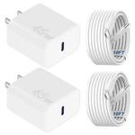2X Original Rapida Usb-c De 45W Cargador Para Iphone 17 / Pro Max Air. Fixed Price $91.96.
