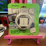 Chargeworx Fast-charging Wall Charger 20W Usb-c To Cable 6FT White Ports. Fixed Price $18.99.