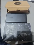 Lumina 10000MAH Ultra Compact Portable Charger 2-PORT Battery Power Black LA1100. Fixed Price $14.99.