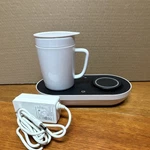Nomodo 16VW-800 Beverage Warmer Mug & Power Adapter White/black 48W DC12V. Fixed Price $5.00.