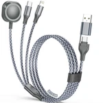 Multi Charging Cable For Apple Watch CHARGER,3 Usb 2FT. Fixed Price $7.99.