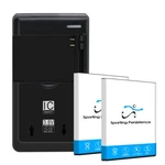 Long Lasting Spare 2X 1950MAH Battery Charger For Tcl Classic 4058R At&t/cricket. Fixed Price $46.80.