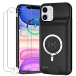 Iphone 11 Battery Case, 10000MAH Wireless Charging Protective Power Bank Cover. Fixed Price $69.32.