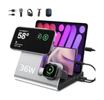 Whj 5 1 Wireless Charging Station For Apple Devices Mag-safe W... Fast Ship. Fixed Price $40.10.
