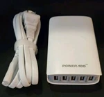 Poweradd 5-PORT Usb Desktop Charger AR-2813 Charging Station White. Fixed Price $19.97.