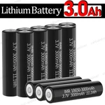 1/2/4/6 Pack 3.7 Volt 18650 Rechargeable Battery High Capacity 3000MAH. Fixed Price $15.19.