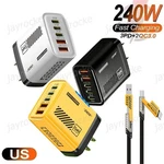 240W Fast Charging Usb Type Wall Charger For Samsung Iphone Android. Fixed Price $8.54.