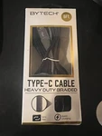 Bytech Type-c Cable Heavy Duty Braided 6FT (Z18). Fixed Price $15.00.