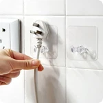 Booge 20 Pcs Plastic Wall Plug Hook, Multi-functional Power Socket Holde.... Fixed Price $17.09.