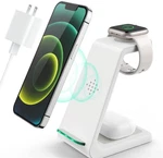 3 1 Wireless Charging Station, 2025 Upgraded Fast Desk Charger For.... Fixed Price $30.00.