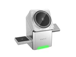 Havit W3106 3-IN-1 Rotating Wireless Charger Dock Fast Charging For Phone, Watch. Fixed Price $69.95.