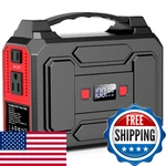 Portable Power Station 146WH/200W Peak, Solar Bank, Ac/usb/dc Outputs. Fixed Price $189.64.