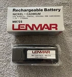 Lenmar Rechargeable Nickel Cadmium Ni-cd Battery Pack 7.2V -1700MAH Black. Fixed Price $21.00.
