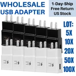 Adaptive Fast Charging Usb Wall Charger Adapter Lot For Samsung S10 S9 S20 S21. Fixed Price $8.50.