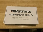 4PATRIOTS Power Cell Cx 8000 Mah Lithium Ion Portable Solar Bank. Fixed Price $25.00.